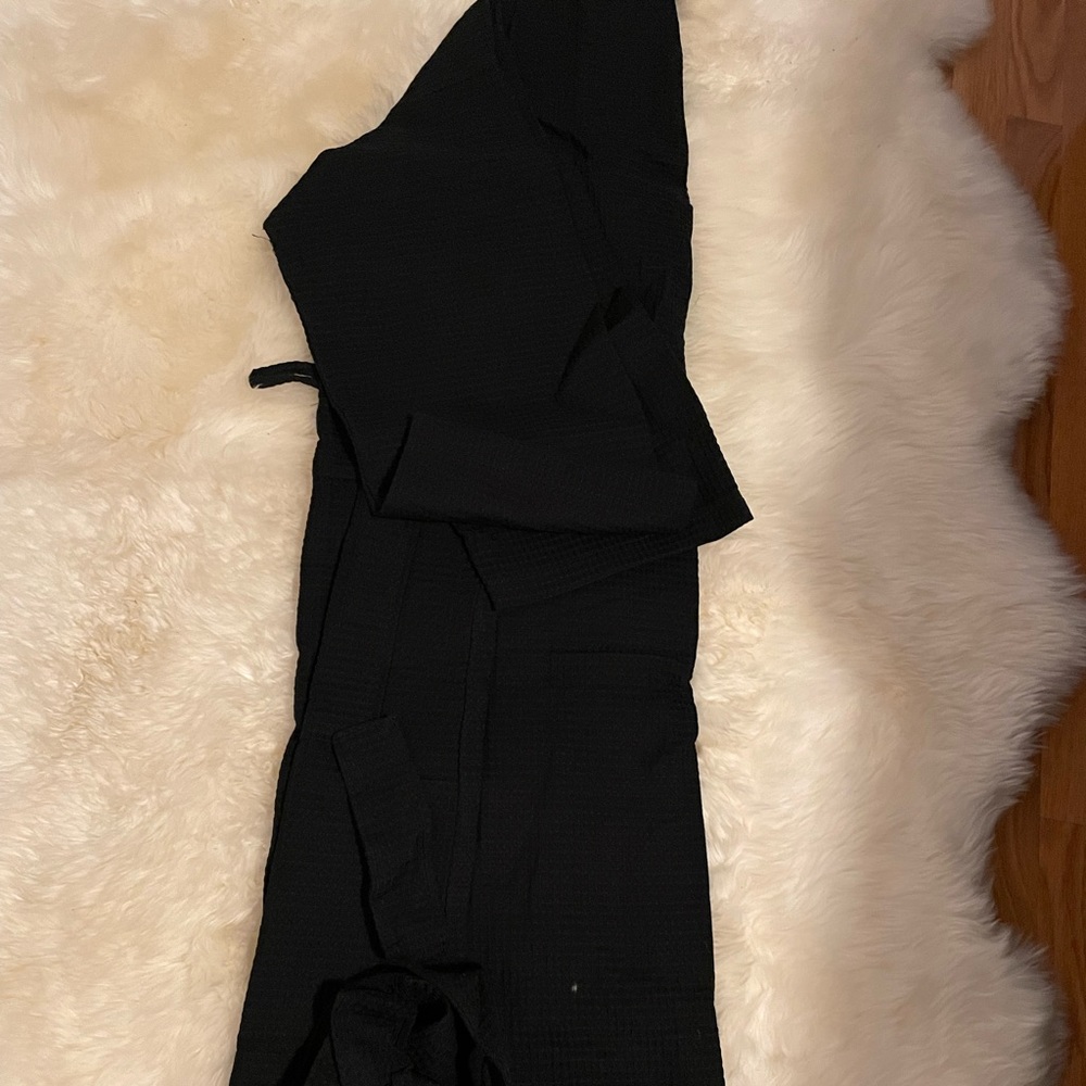 Mens black robe